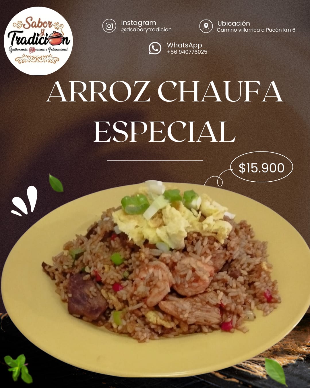 Arroz chaufa especial