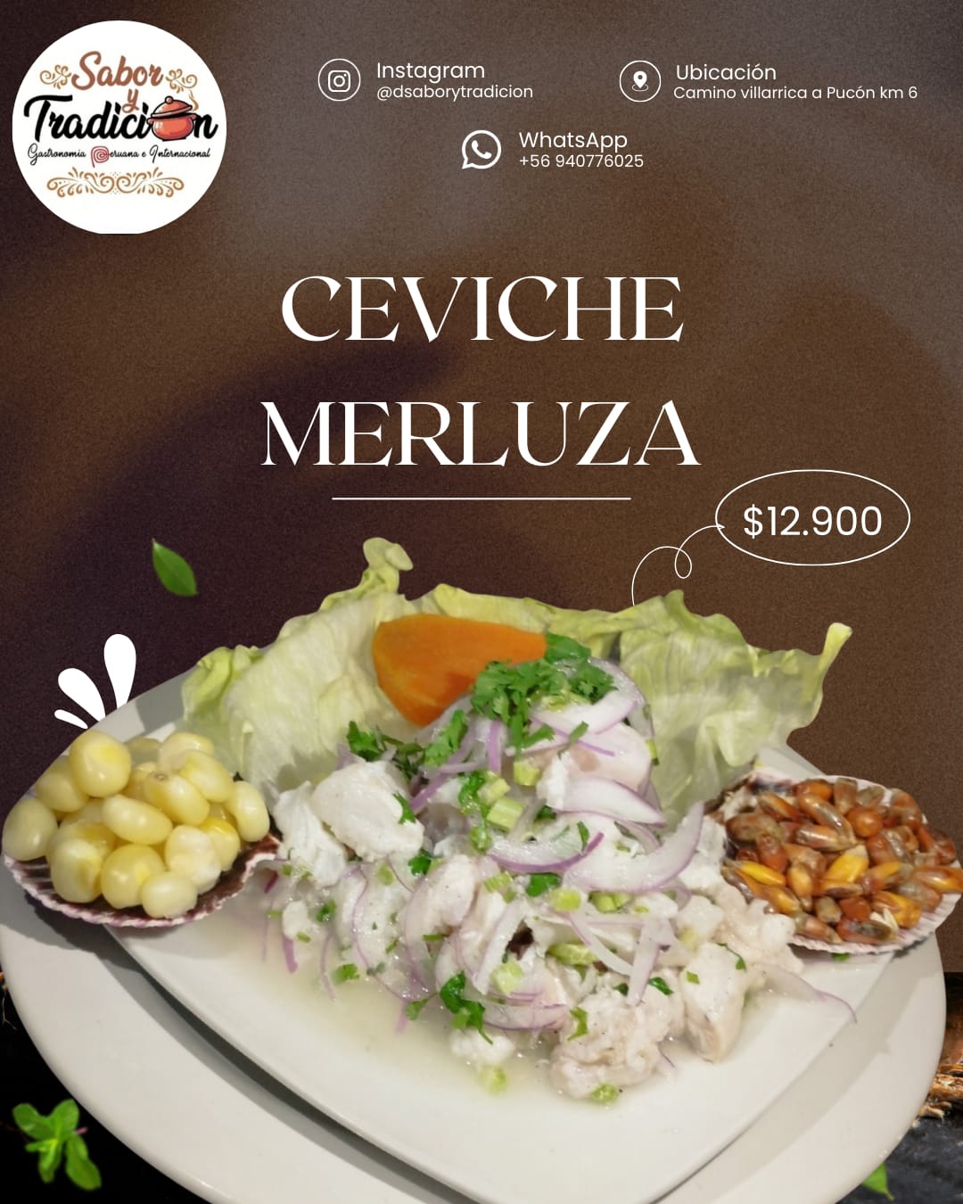 Ceviche de merluza