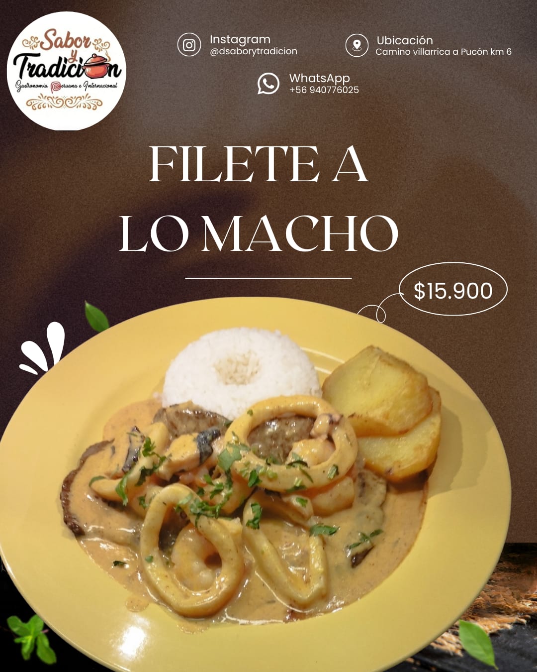Filete a lo macho