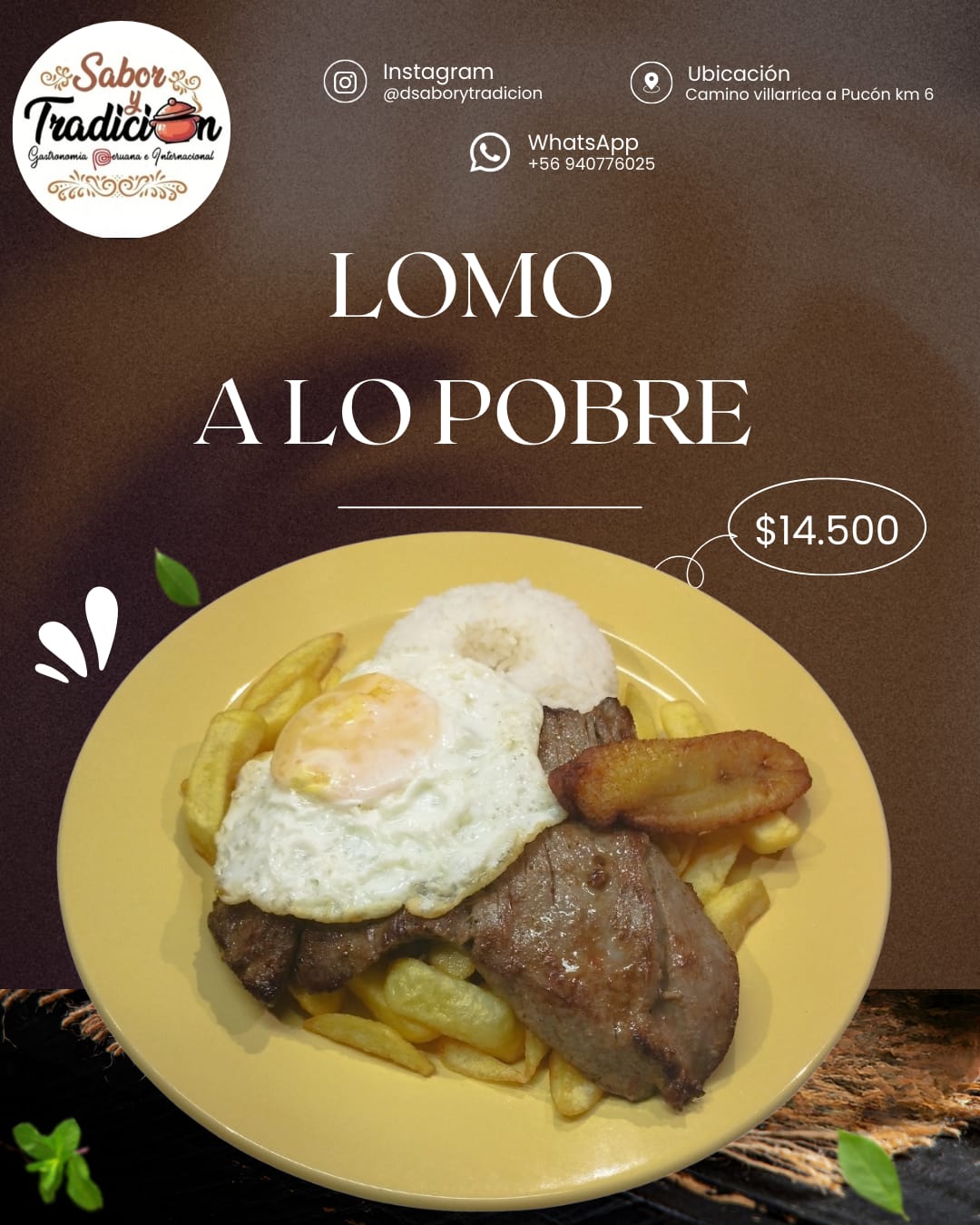 Lomo a lo pobre