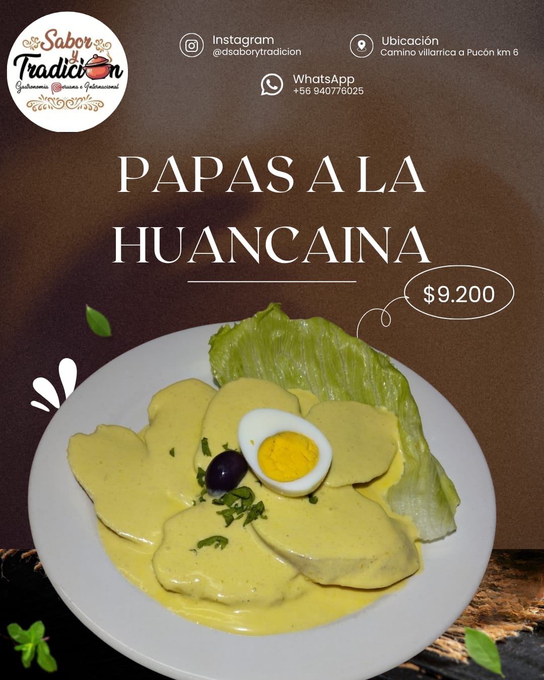 Papas a la huancaina